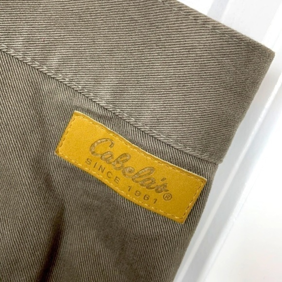 CABELA’S | Men’s Light Gray Causal Cotton Work Pants Waist Size 44 Length 32 - Picture 6 of 8